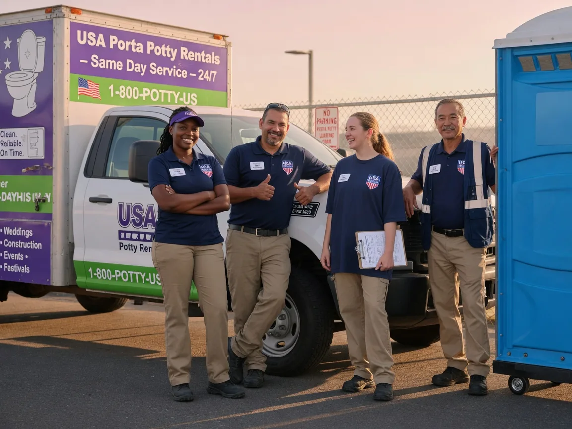 Porta Potty Rental company in Marseilles, IL